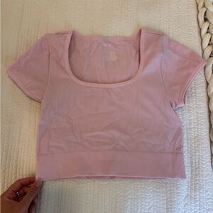 Wild Fable Light Pink Ribbed Tank Top